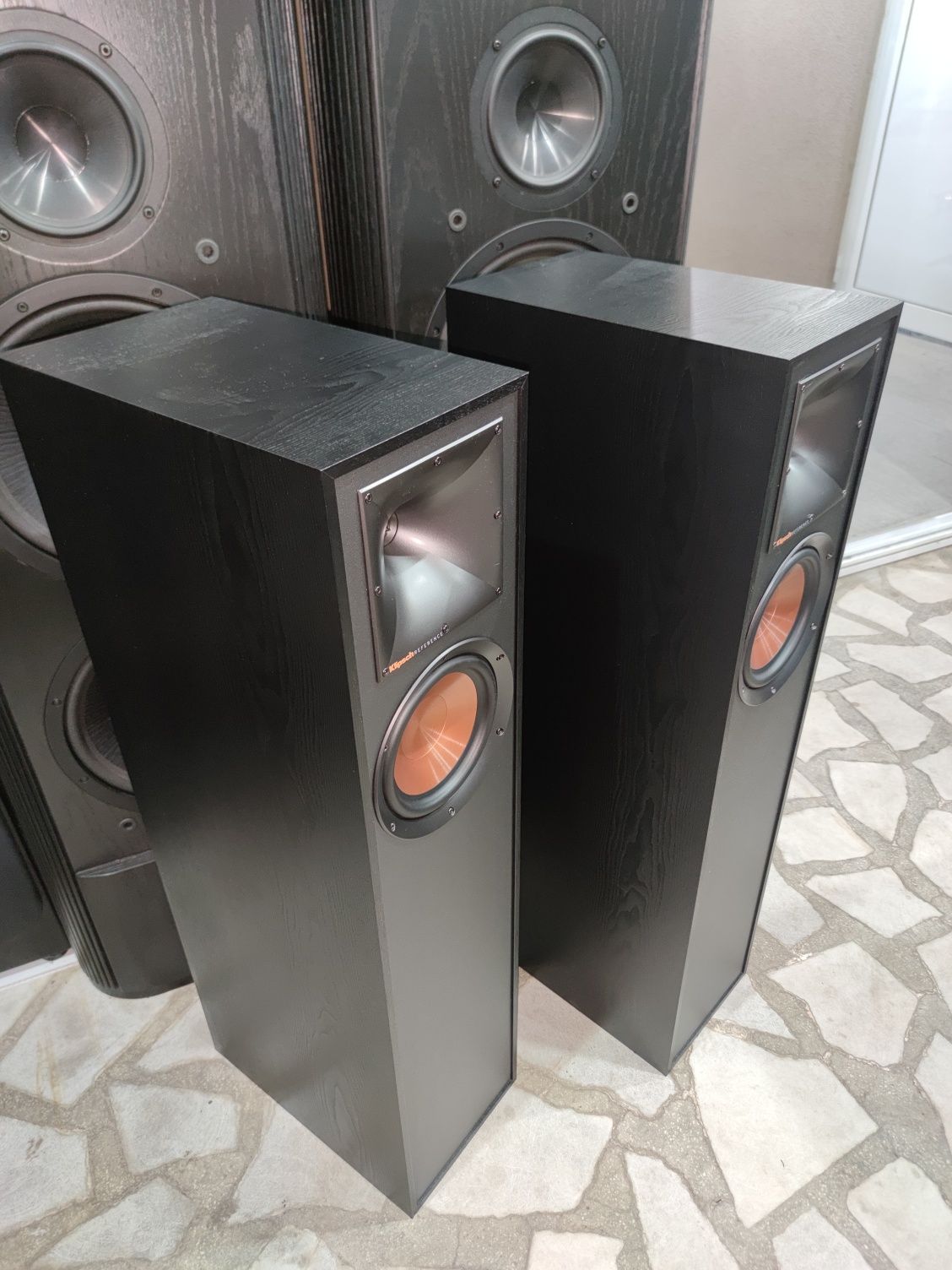 Аудио система Klipsch тонколони и ресийвър Klipsch R-820F R-610F R-30C