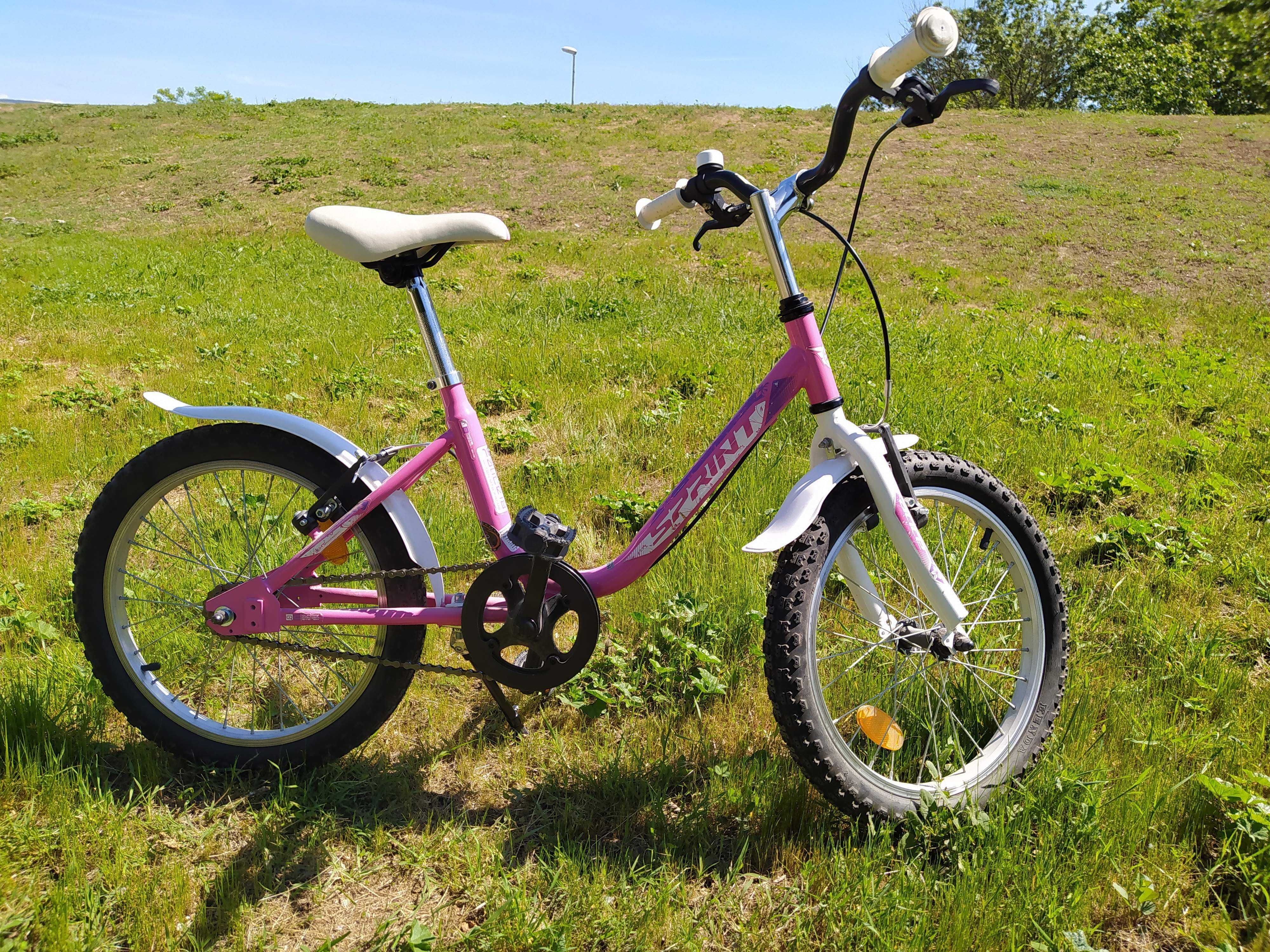 Детско колело SPRINT ALICE 18" 1 SP, розово