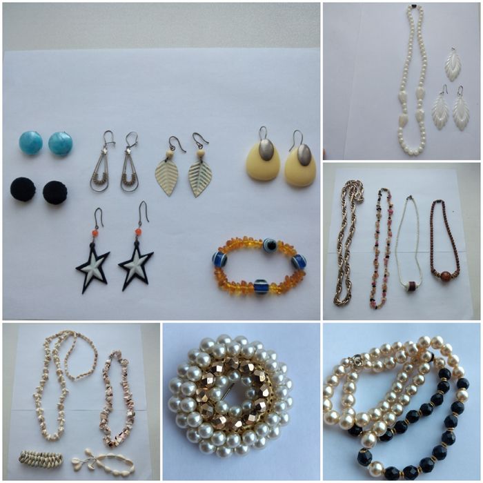 Бижутерия Советского времени (бусы,серьги,клипсы,браслеты)