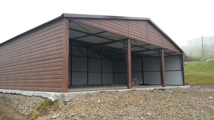 Garaj modular pe structura metalica