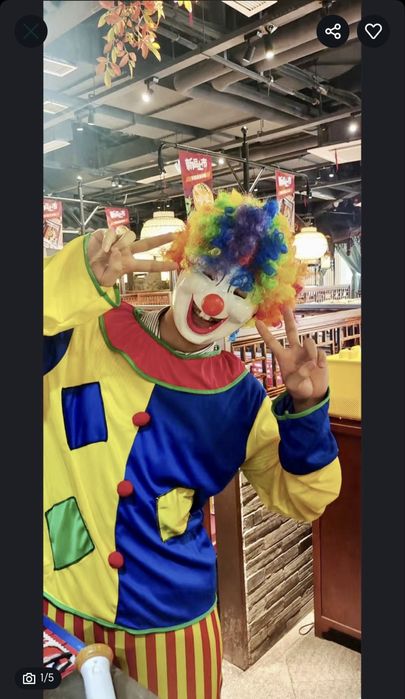 Карнавальный костюм клоуна, на любое мероприятие