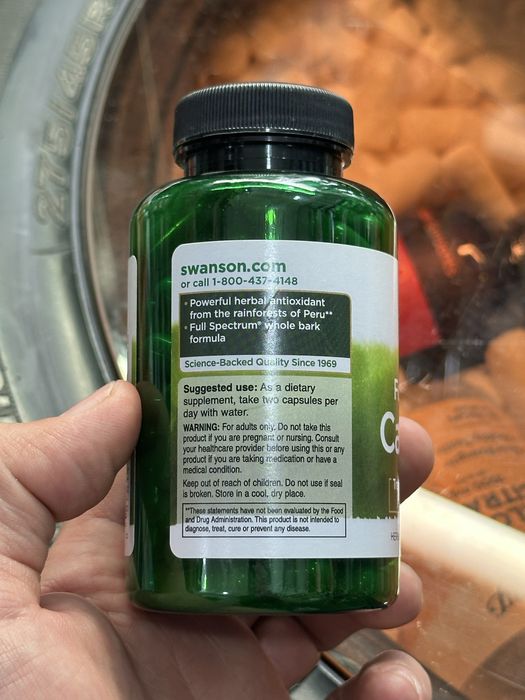 Swanson Cat's Claw 500 mg 100 капсул