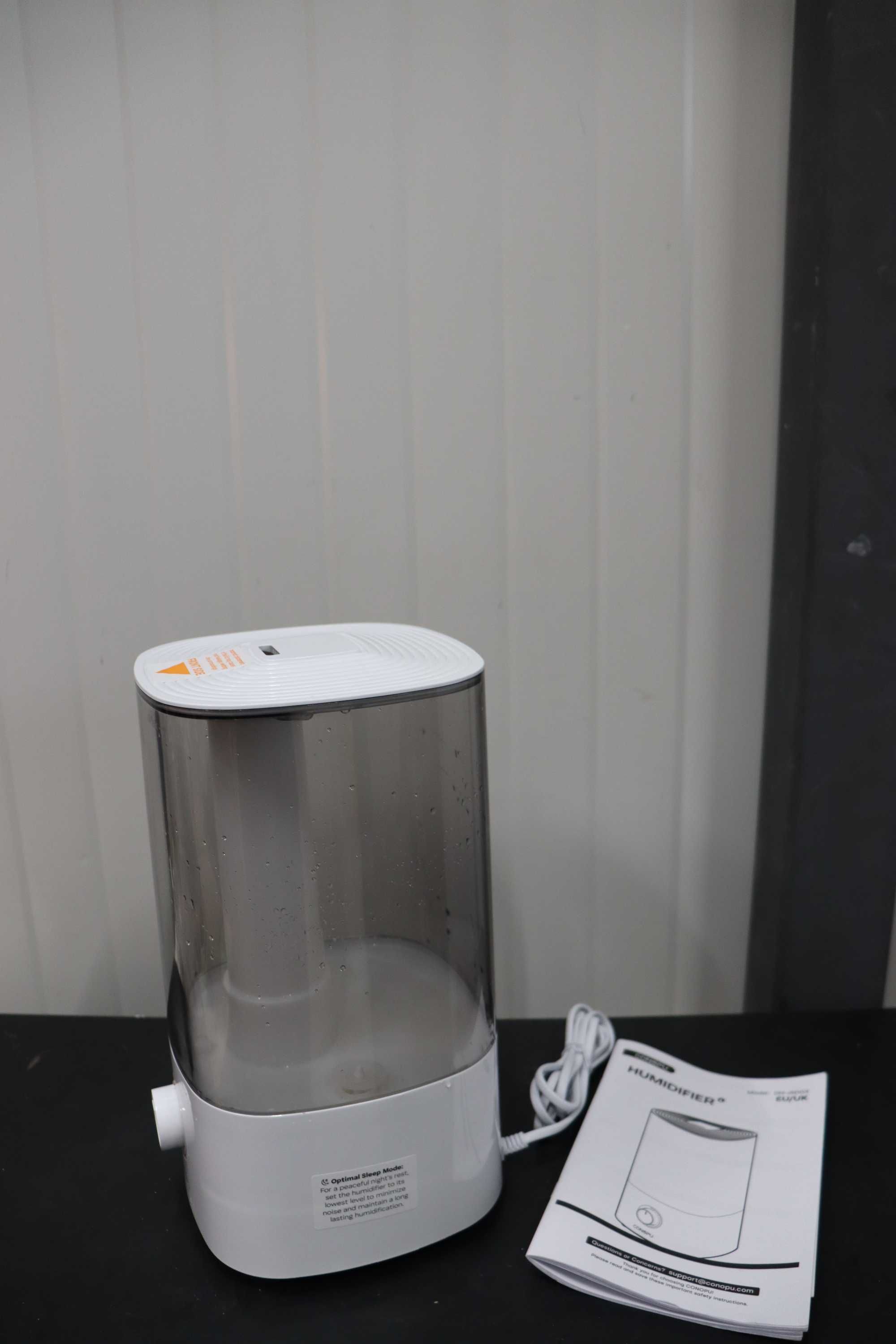 CONOPU Овлажнител за въздух, 4L ултразвуков, 300 ml/h безшумен дифузор