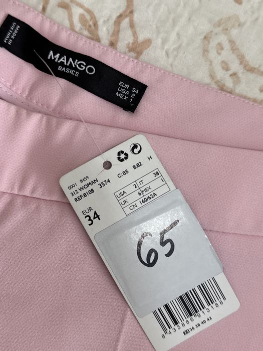 Pantaloni Mango matimea 34