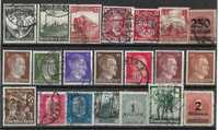 Timbre vechi set Germania WWII al doilea razboi mondial