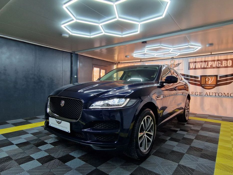 Jaguar F-Pace Diesel • AWD • LED • piele • Pilot Adaptiv • Virtual Cockpit • Keyless