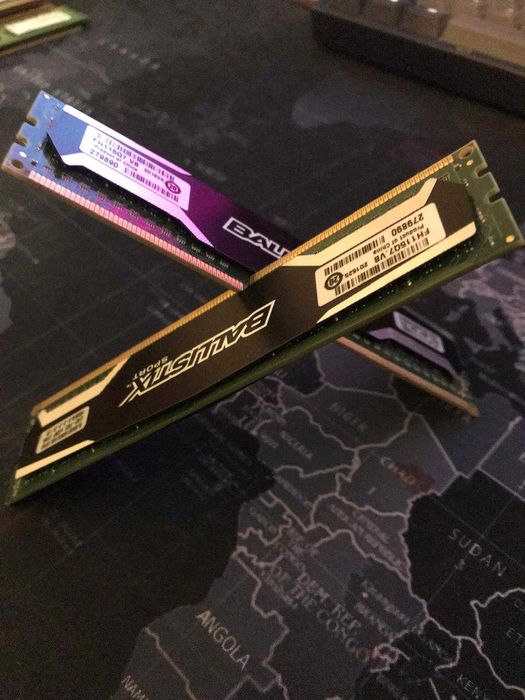 Оперативная память Crucial Ballistix DDR3 16gb