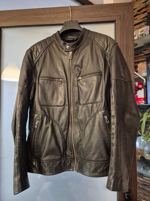 BELSTAFF WEYBRIDGE 100% оригинално мъжко кожено яке