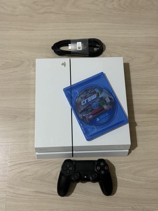 Playstation 4, Alb, 1TB, Controller original