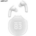 Casti TWS Acefast T9, Bluetooth 5.3, IPX4 (portelan alb)