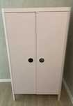 Шкаф платяной, светло-розовый 80×139 см IKEA