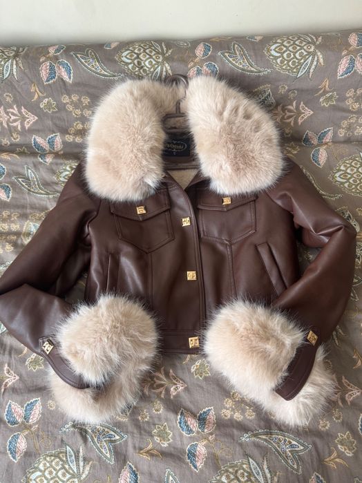 Дамско кожено яке