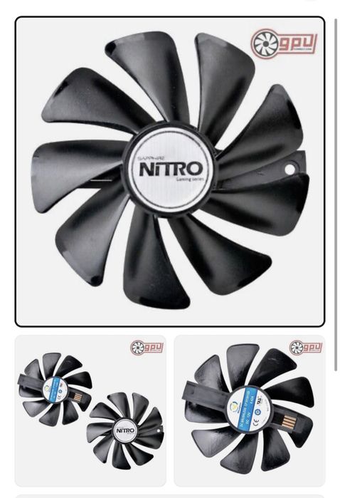 Ventilatoare AMD rx 470, 480, 570, 580