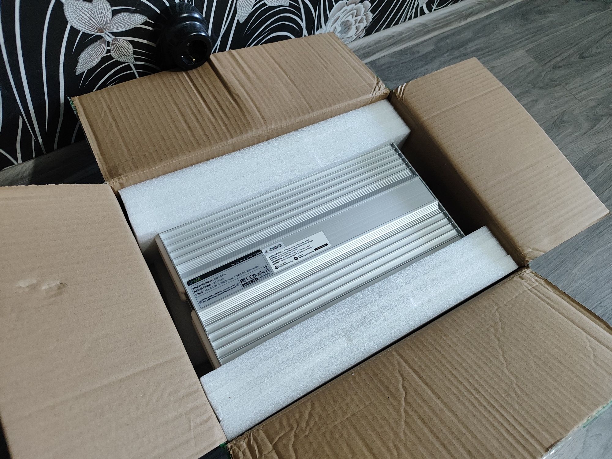 ПРОМО ! VIPARSPECTRA XS3000 Pro / професионална LED лампа за растения