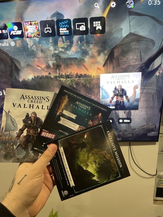 Assassin's creed valhalla чисто нова, днес е разопакована 3ти декември