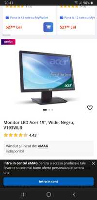 Monitor Acer 19 inch