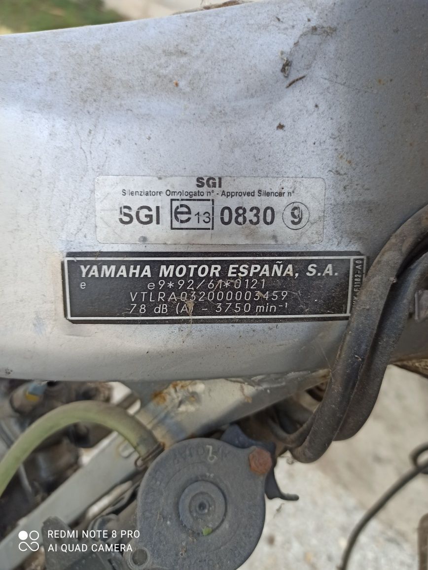 Yamaha tzr 50 на части