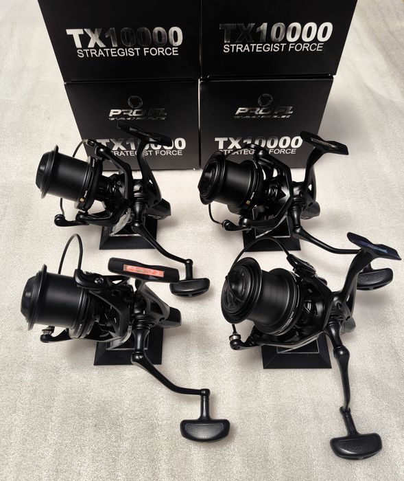 SET 4 Mulinete PRO FL Strategist Force TX 10000 NEW 2025