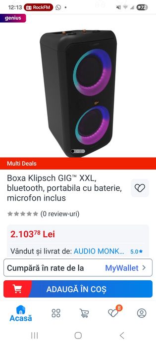 Boxa Klipsch Gig XXL