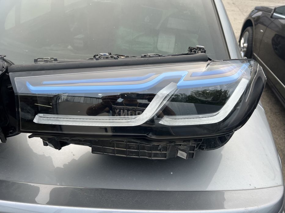 Faruri laser bmw g30 LCI , spoiler m sport