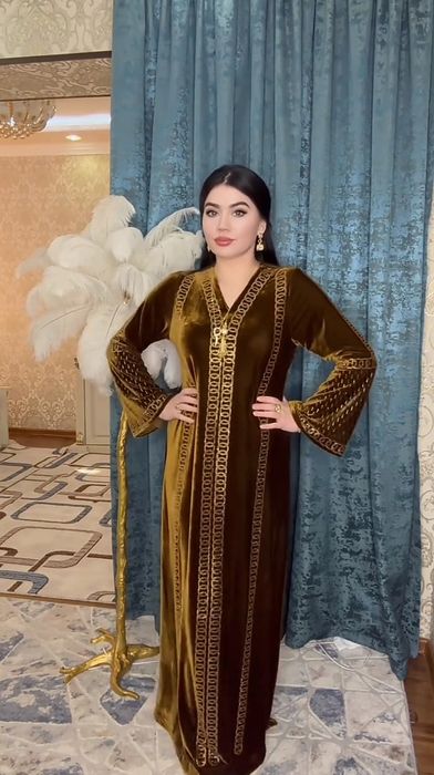 Oʻz qadrini bilgan opa singillarimiza uchun abaya koʻylak sifati alo