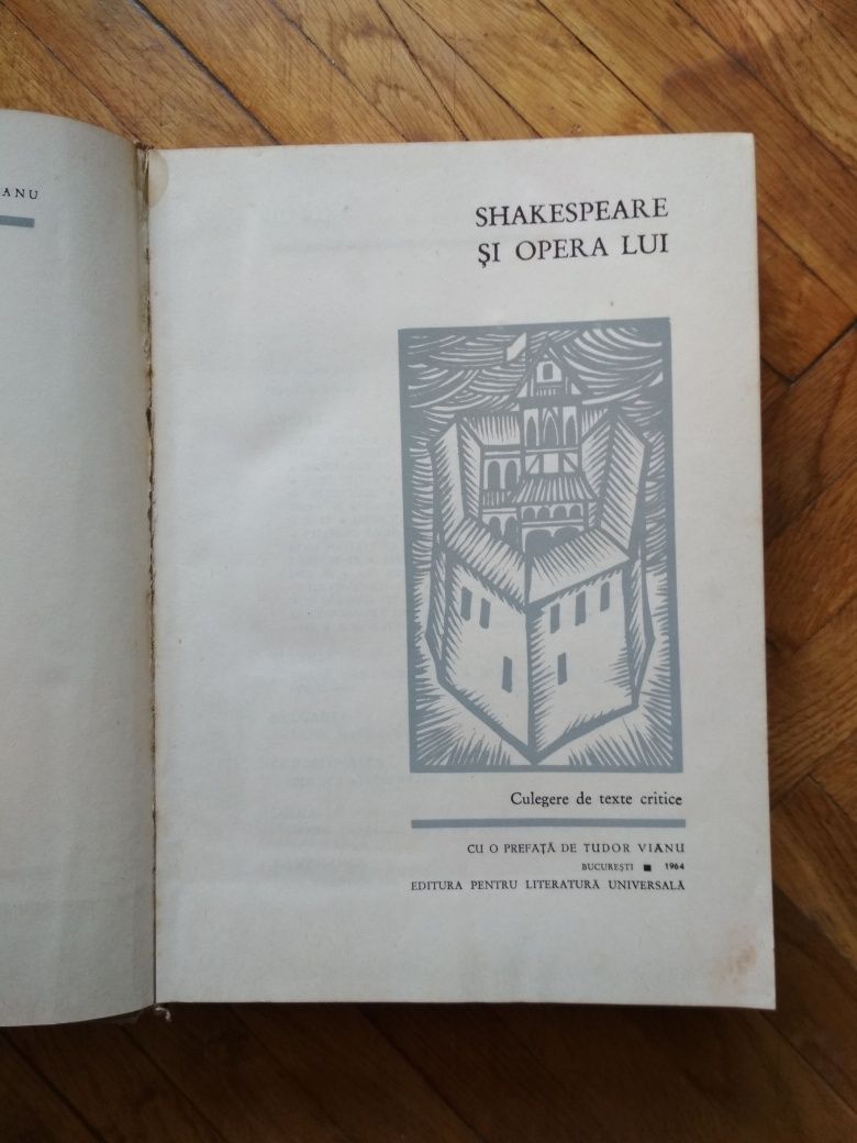 Shakespeare si opera lui texte critice/ transp.gratis