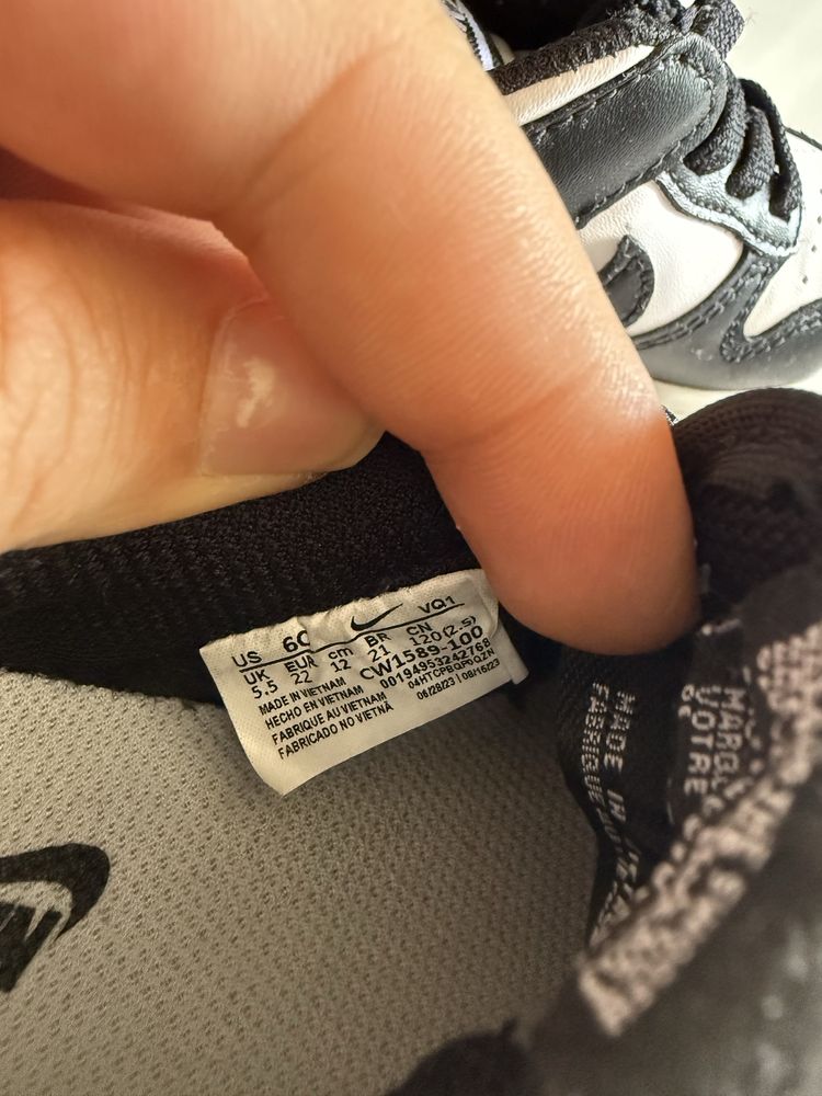 Nike Dunk low 21 номер