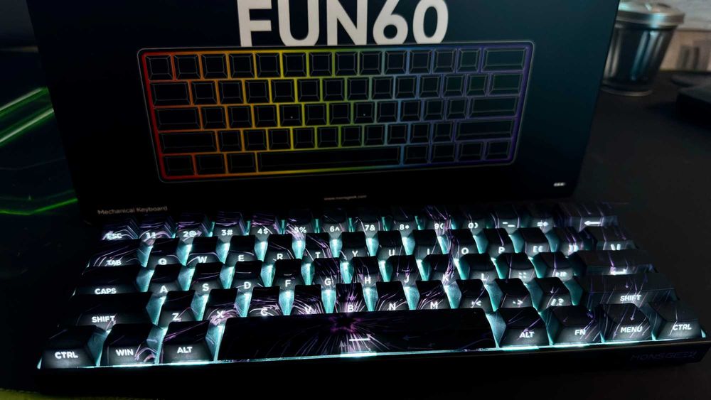 MONSGEEK Akko FUN60 Max безжична механична hall effect клавиатура