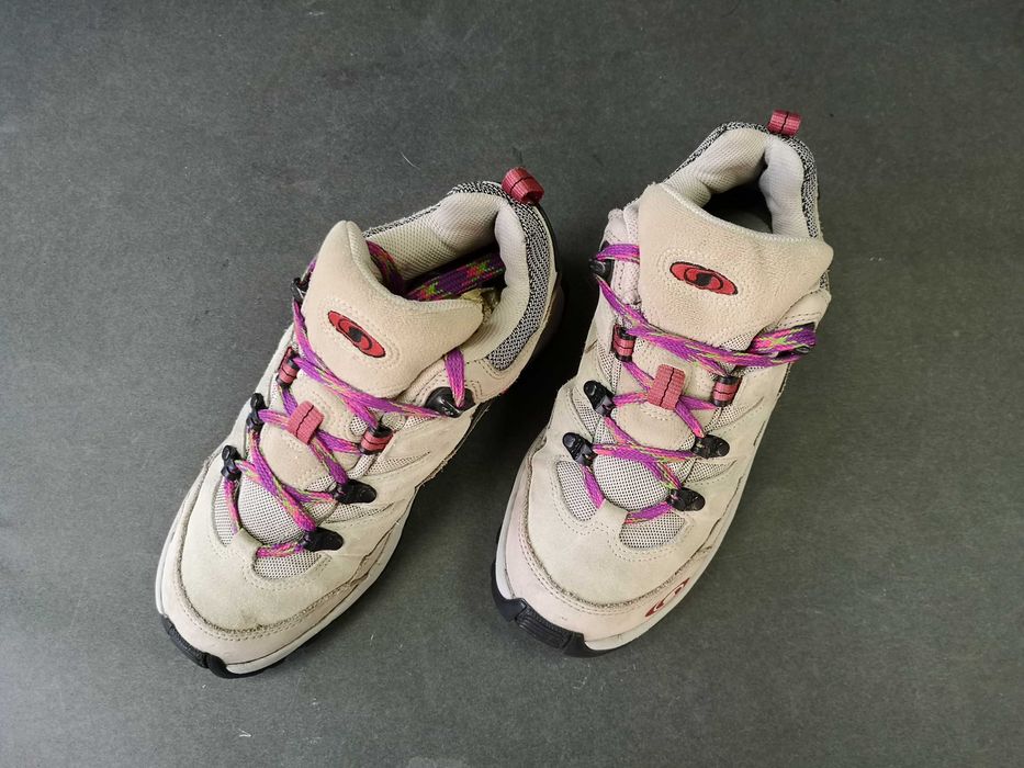 Bocanci PIELE Ghete munte dama copii 41 42 SALOMON Sensifit- Ca NOI