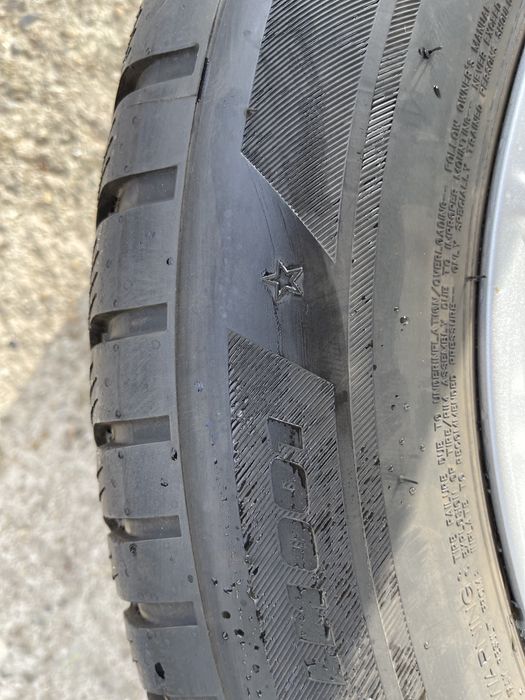 4 jante originale BMW R 18 cu anvelope de iarna Bridgestone 225/60/18
