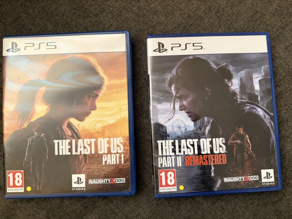 The last of us Part I и II PS5