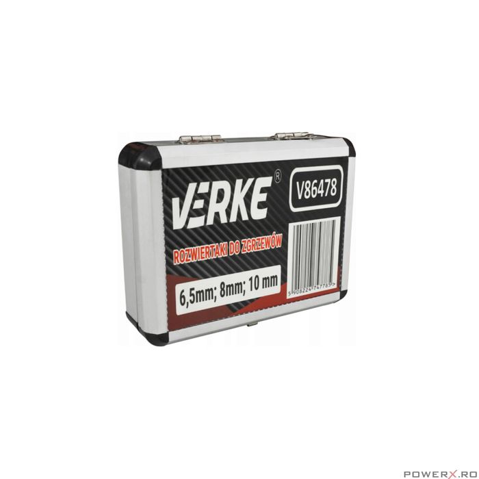 Set 3 burghie pentru puncte de sudura 6.5-8-10mm Verke