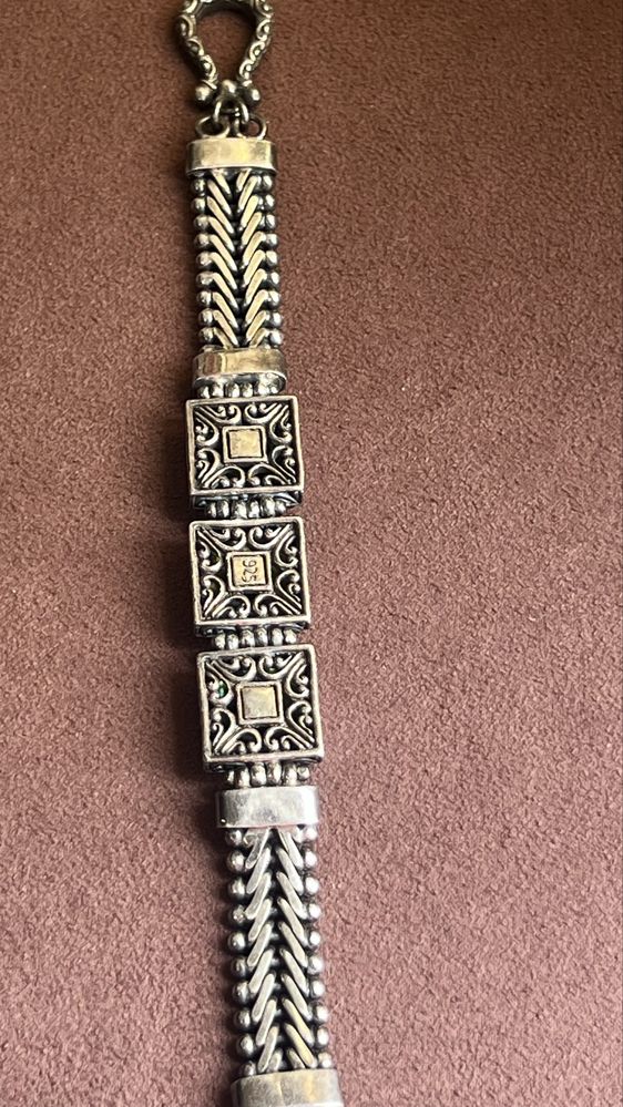 Vand bratara masiva argint 925