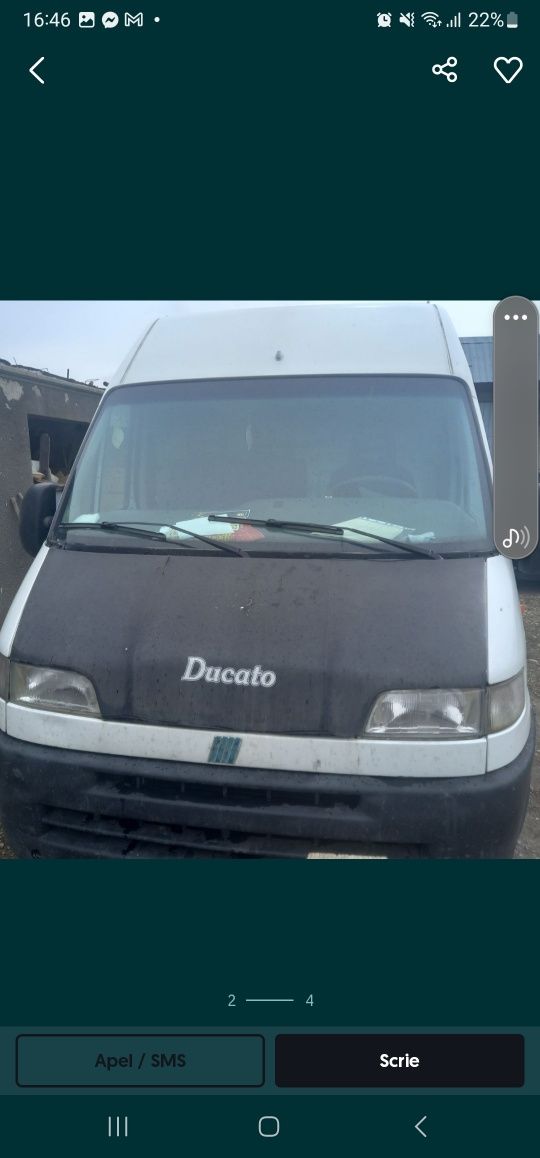 Vând  Fiat  ducato  maxi