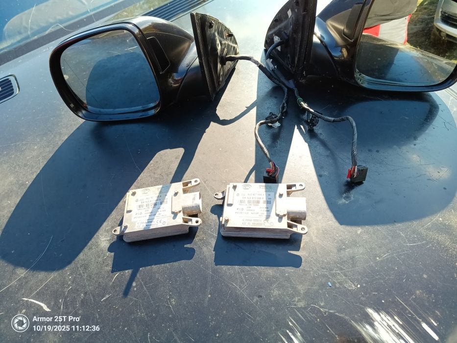Огледала за Audi Q7 с мъртва точка с модулите.
