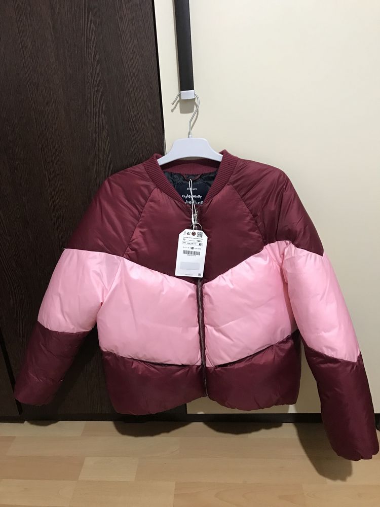 Geaca Zara Girls tip bomber jacket 10 ani - 140 cm