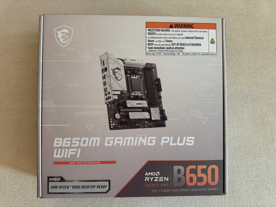 Дънна платка MSI - B650M Gaming Plus WIFI, AM5