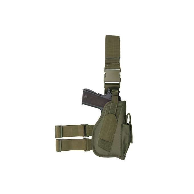 Toc Tactic Pistol Cu Prindere Pe Picior,Nou,8FIELDS,Olive,Mana Dreapta
