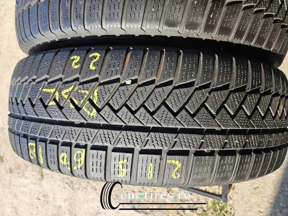 SET 4 Anvelope Iarna 215/60 R18 CONTINENTAL WinterContact TS850P SSR 1