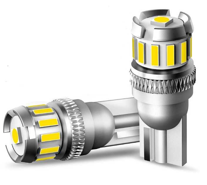 Лед  крушки за габарит 2 бр. 15LED T10-W5W 12V 5W – A-3216