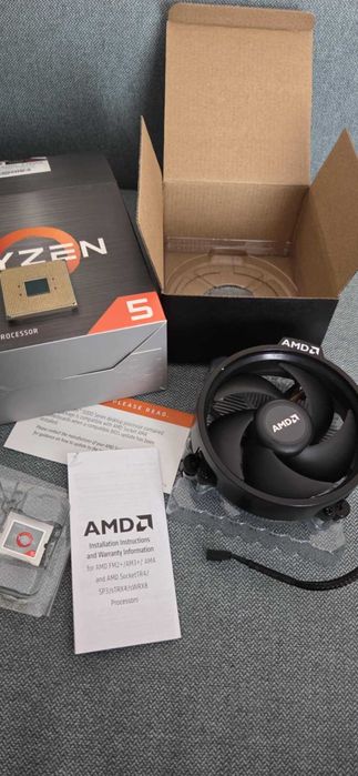 Kit AM4 GARANTIE FULL BOX ASUS B450, Ryzen 5 5600x, 32GB DDR4 Ripjaws