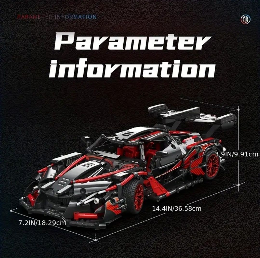 Конструктор лего машина Lamborghini Apollo