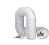 Furtun flexibil din aluminiu Hon&Guan ø150 mm, țeavă de evacuar