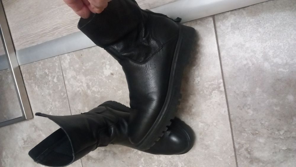 Боти естествена кожа