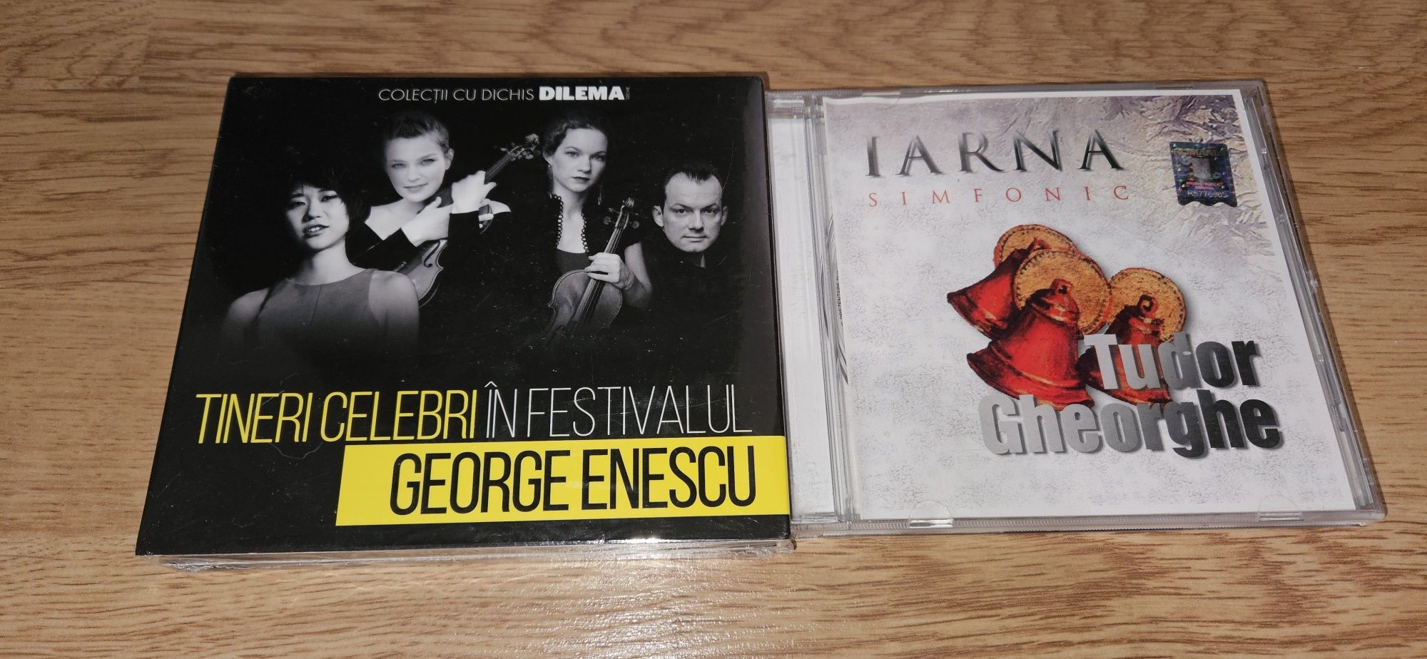 Lot 5 cd-uri : Tudor Gheorghe si Festivalul Enescu (clasic / simfonic)