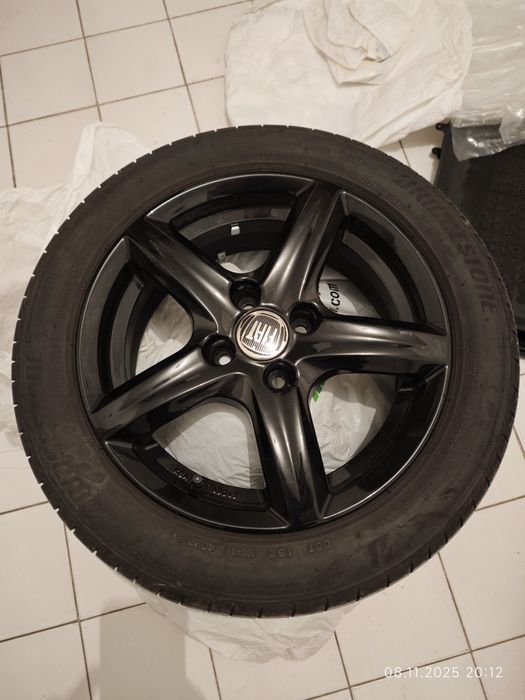 Фиат 500 джанти 15" 4х98 и гуми 185/55