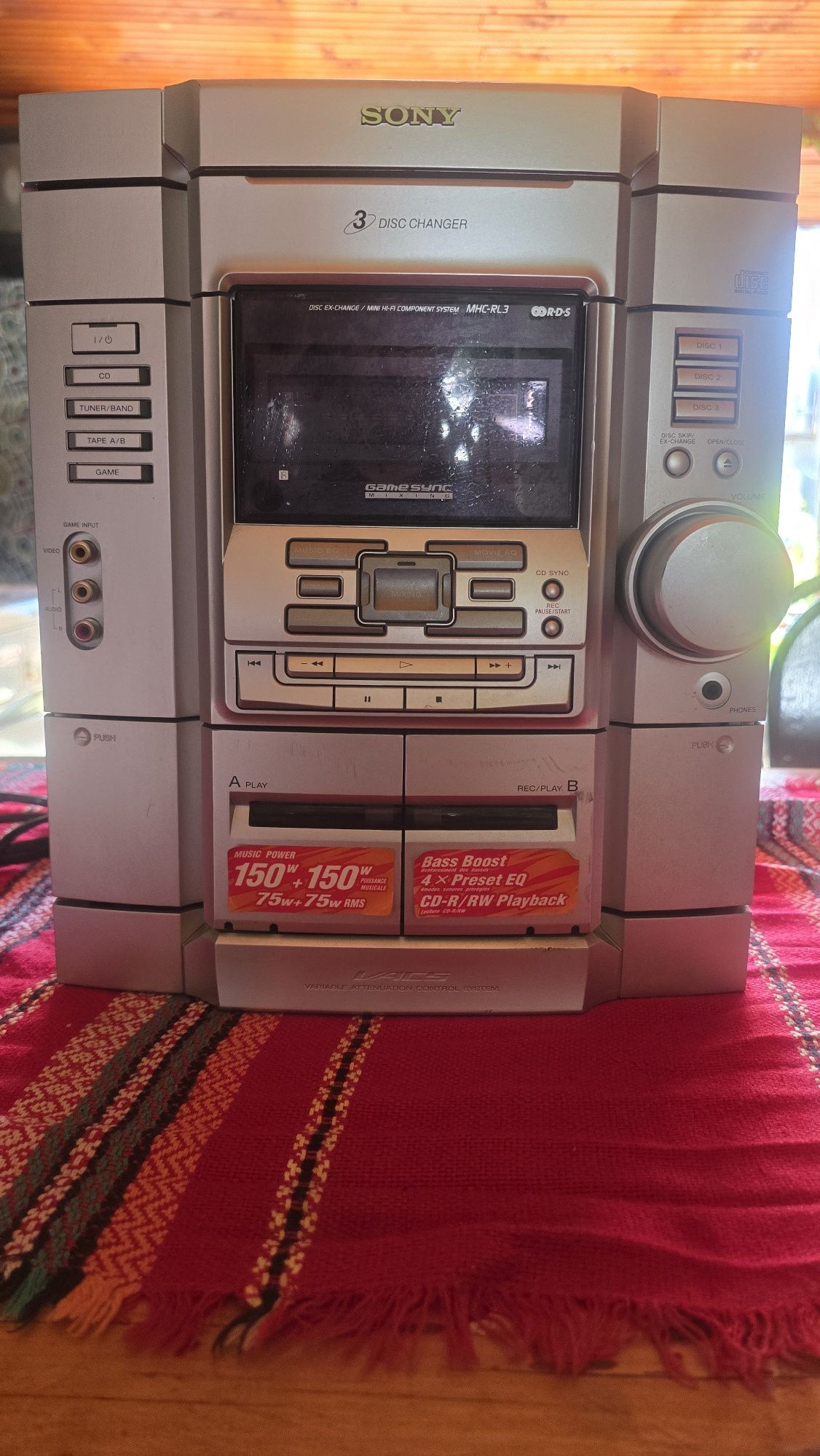 Sony  уредба hi fi