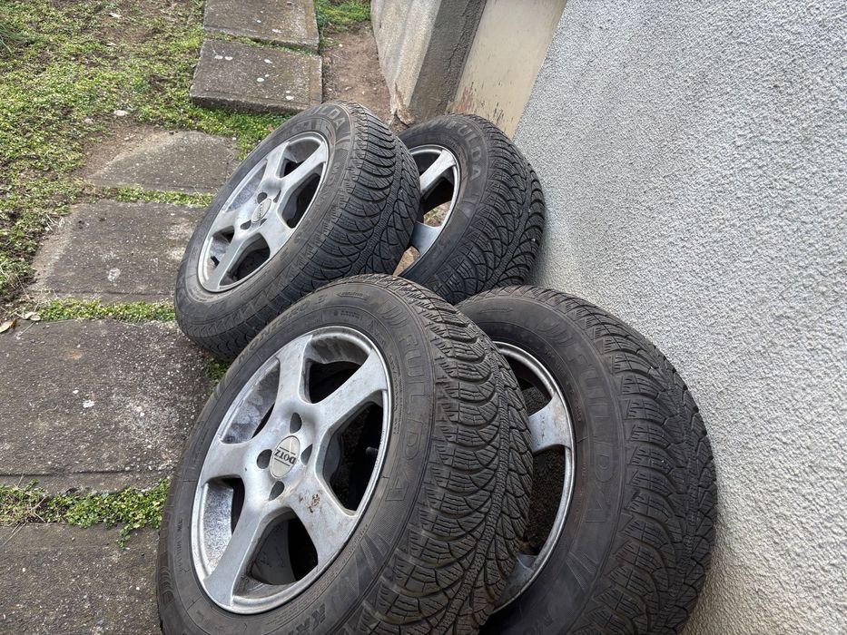 Jante Dotz + Anvelope Kristall Montero 3 de Iarna 195 65 R15