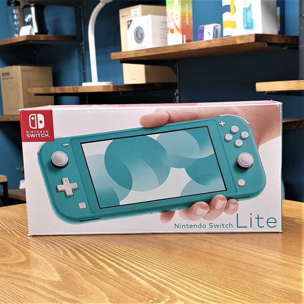 [НОВАЯ] Nintendo Switch Lite (бирюзовый)