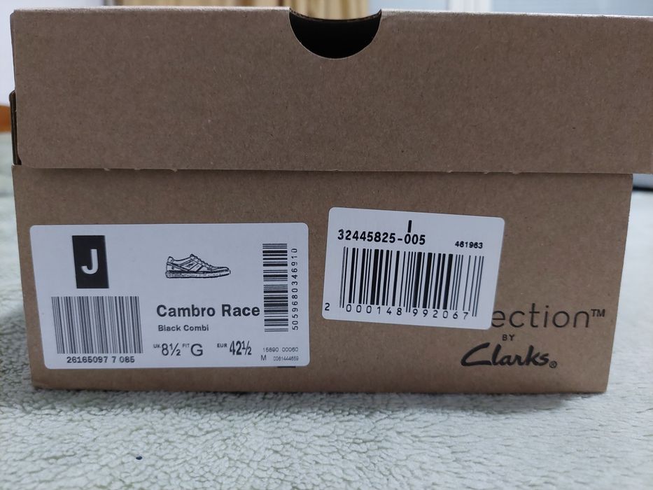 Нови обувки Clarks